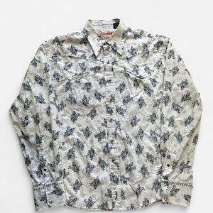 Fender Men's White and Cream Shirt